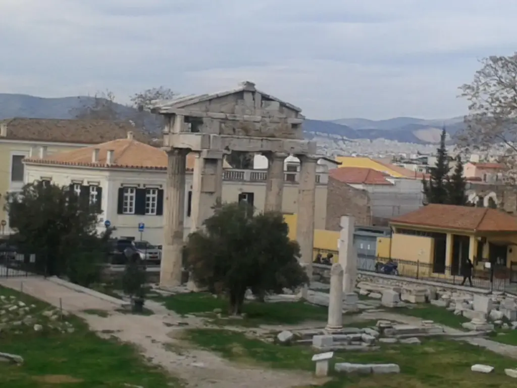 athens plaka agora