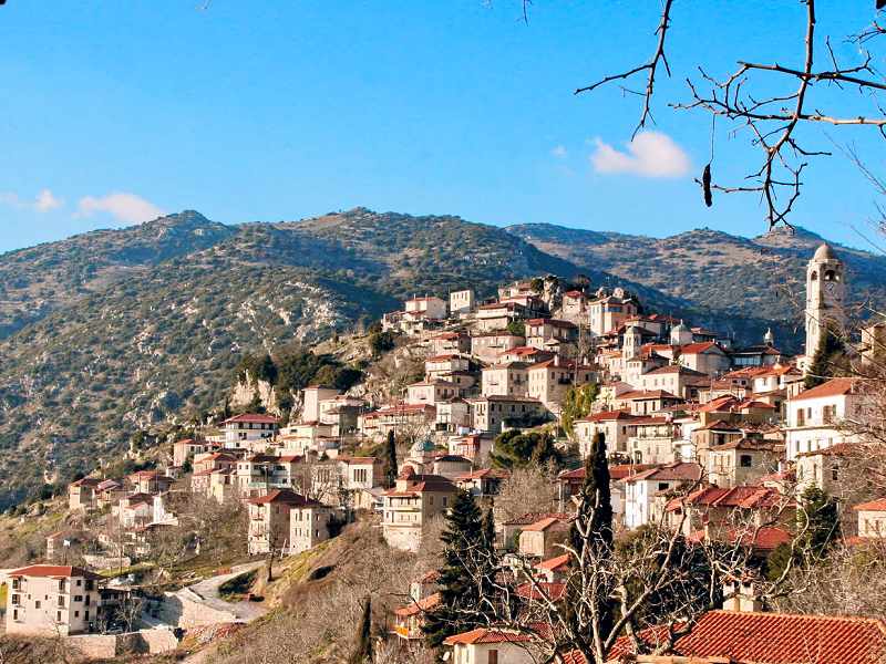 dimitsana village greece