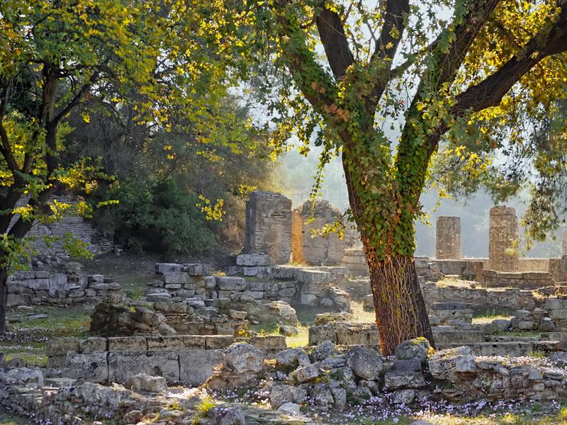 olympia archaeological site