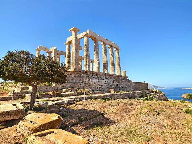 temple poseidon sounio greece